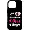 Mum My First Mothers Day Shirt First Tim Custodia per iPhone 16 Pro My First Mothers Day Outfit Mommy 1st Time Mom Happy Mother