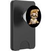 Teacher Student Reader Library Bookworm Bambino Bradipo Libro Aperto Lettura Animale Amante Grafico Ritr PopSockets PopWallet per MagSafe