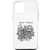 Souvenir Shirt Custodia per iPhone 12/12 Pro Roma Città Eterna Schizzo Storia dell'Arte Souvenir
