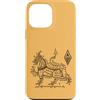 Thailandia Tatuaggio Yantra Custodia per iPhone 13 Pro Max Sak Yant Tatuaggio Singha Leone Yantra Ki Lane Thailandia