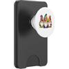 Three Hippie Gnomes, Peace Gnome for Kid Cravatta con tre gnomi hippie della pace, divertente, retrò, design fai da te PopSockets PopWallet per MagSafe