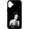 Iconic Photo Moments Custodia per iPhone 16 Plus Maggie Smith Downton Abbey Attore di Harry Potter 1970
