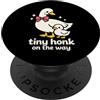 Annuncio gravidanza oca futura mamma Tiny Honk On The Way oca dolce futura mamma PopSockets PopGrip Adesivo
