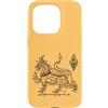 Thailandia Tatuaggio Yantra Custodia per iPhone 15 Pro Sak Yant Tatuaggio Singha Leone Yantra Ki Lane Thailandia