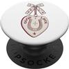 Good Luck Ferro Cavallo Fortuna Vintage Regalo Portafortuna Vintage Retrò Tradizionale Fiocco PopSockets PopGrip Adesivo