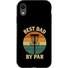 Disc Golf Dad Gear Fathers Day Store Custodia per iPhone XR Disco Golf Papà Festa del Papà Disco Golf Vintage Best Dad By Par