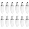 Duokon 10Pezzi Mini E12 Lampadine a LED a Candelabro 1,5W AC 230V Lampadina a Candela, Bianco Caldo, 75-85 Non Dimmerabile, Lampadina a LED a Candela per Illuminazione Domestica
