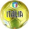 Mikado Sport Pallone da Calcio. Palla da Calcio per Partite o Allenamenti. Modello Italia. (Grigio, 5 - Grande)