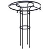 Srliya Struttura rampicante per piante da giardino, traliccio verticale in metallo e ferro, supporto per piante rampicanti e decorazione da giardino, disponibile in nero e design classico