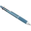 三菱鉛筆 uni Jetstream Multi Pen 4 e 1, penna a sfera da 0,5 mm (nero, rosso, blu, verde) e portamine da 0,5 mm, color foglia di tè (MSXE5100005.39)