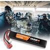 Crazepony softair Battery 11.1V Ricaricabile 3S LiPo 1500mAh 25C batteria Hobby