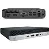 Hp PC RICONDIZIONATO I5 8GB 256GB DM W11P I5-8500T 600/800 G4 MINI