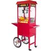 Silver Italia MACCHINA PER POP-CORN PROFESSIONALE CON CARRETTO