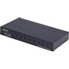 StarTech.com KVM Switch DisplayPort a 8 Porte con Kit Rack da 1U, 4K60Hz DP 1.2, Commutazione con Tasti a Scelta Rapida, TAA