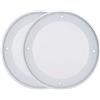 Garsent Griglie per Altoparlanti, 2PCS Altoparlante da 4 Pollici Copertura Protettiva Copertura in Rete Decorativa(Bianca)
