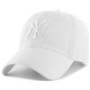 47 New York Yankees Clean Up Dad Cappellino da Baseball - Bianco, Taglia Unica, Bianco, Taglia Unica