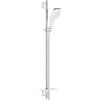 Grohe Rainshower 130 SmartActive Cube 26586LS0 - Set Doccia con 3 Tipi di Getto, no Ecojoy, Squadrato, Bianco