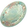 BRANDANI Vassoio Ovale Marino Reef Celeste Tavola 50x36cm Melamina