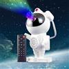 MAKTUL Astronauta Proiettore Galassia Stella, Luce Notturna Bambino Lampada 8 Modalità, Altoparlante Bluetooth Musica, Telecomando, Decorazione Camera, Rotazione a 360º, Regalo Originale, Galaxy
