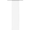 Home Fashion Rom Tenda a Pannello, Poliestere, Bianco, 245 x 60 cm