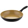 FLORINA AMVEGAN Padella in alluminio 28 cm I Alta durata I Rivestimento in ceramica all'olio d'oliva I Facile da cucinare e da lavare I Per tutti i tipi di piano cottura I Design originale