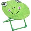 Relaxdays Moon Chair, Sedia Pieghevole Ultraleggera per Bambini e Bambine, Interni e Esterni
