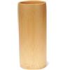 BambooMN Vaso per fiori in bambù naturale, marrone carbonizzato, 24,9 cm, 1 pezzo