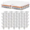 OSRAM LED BASE MR16, confezione vantaggiosa con 50 lampadine a bassa tensione, sostituisce le tradizionali lampadine riflettori da 35W, bianco caldo (2700K), 3.8W, attacco GU5.3, vetro opaco, non dim
