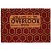 Grupo Erik Zerbino The Overlook Hotel - Zerbino Ingresso Esterno Cocco Divertente 40x60 cm con Base in PVC Antiscivolo | Tappeto Ingresso Esterno
