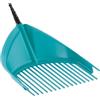 Gardena Pala Rastrello Combisystem: Pala Rastrello Maneggevole per Spazzare e Raccogliere Foglie e Scarti del Giardino, con Robusti Denti in Plastica, Larghezza di Lavoro 36,5 Cm (3120-20)