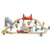 WOOD 'N' PLAY Trenino 60 pezzi in Legno - Wood 'n' Play