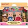 SYLVANIAN FAMILY Fratelli orso biscotto - delizioso picnic