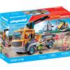 Playmobil action heroes 71750 camion da cantiere con gru - 4+ anni