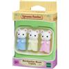 Sylvanian Families - Marshmallow - Topi Bianchi Trigemini