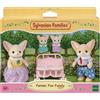 Sylvanian Families Famiglia volpe fennec - personaggi e playset del meraviglioso mondo sylvanian families