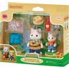 Sylvanian families - vacanze - set esplorazione fratello e bebè gatto latte