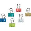 MAUL Clip fermacarte mauly® Bianco blu marrone verde rosa turchese | tenuta salda fino a 70 fogli, design compatto da appendere, uso versatile in ufficio scuola casa, ordine creativo