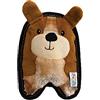 Outward Hound Invincibles Mini - gioco felpato a forma di cucciolo - per cani - marrone - XS