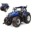 UNIVERSAL HOBBIES UH6810 TRATTORE NEW HOLLAND T7.210 DYNAMIC BLUE 1:32 Modellino