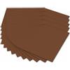 Folia 614/50 85 - Cartoncino per Foto, 300 g/m², Formato DIN A4, 50 Fogli, Colore: Marrone Cioccolato
