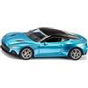 Siku 1582, Aston Martin DBS Superleggera, Auto Giocattolo, Metallo,Plastica, Blu, Portiere Apribili, Cerchioni Sportivi con Ruote in Gomma