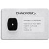 ORO&CO Diamante blisterato taglio brillante 0,29 ct colore f purezza si1