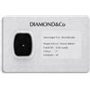 ORO&CO Diamante blisterato taglio brillante 0,02 ct colore h purezza vs