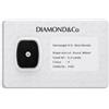 ORO&CO Diamante blisterato taglio brillante 0,3 ct colore h purezza vvs2