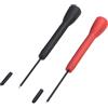 VOLTCRAFT MSS-101 set di punte di sicurezza Presa elettrica 2 mm Nero, Rosso 1 Set
