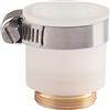 HATOOLHA Adattatore universale per rubinetto del filtro dell'acqua, silicone + ottone, 21.5mm, lucidato