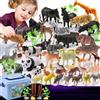 Woopie Set Di Figure Di Animali Xxl 58 Pezzi.