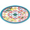 GUZZINI Piatto Piano Flower & Lemon Melamina Table Decor