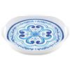 GUZZINI Vassoio Tondo con Manici Decoro Blues 40,5 x 46 x 6 Cm Melamina Table Decor