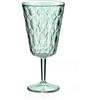 GUZZINI Calice "Vanity" 330 Ml in Cristallo Acrilico Verde- Bicchiere Elegante e Resistente per Tavola